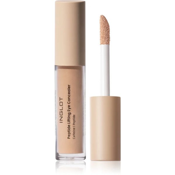  Inglot Peptide Lifting Eye Concealer Korektor W Płynie Odcień 203 Soft Beige 4.6 Ml 