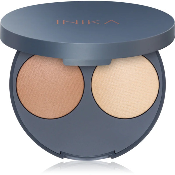  Inika Organic Contour Duo Puder Do Konturowania Odcień Almond 5 G 