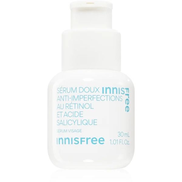  Innisfree Gentle Retinol Salicylic Anti-blemish Serum Serum Kojące Do Twarzy Przeciw Niedoskonałościom Skóry Trądzikowej 30 Ml 