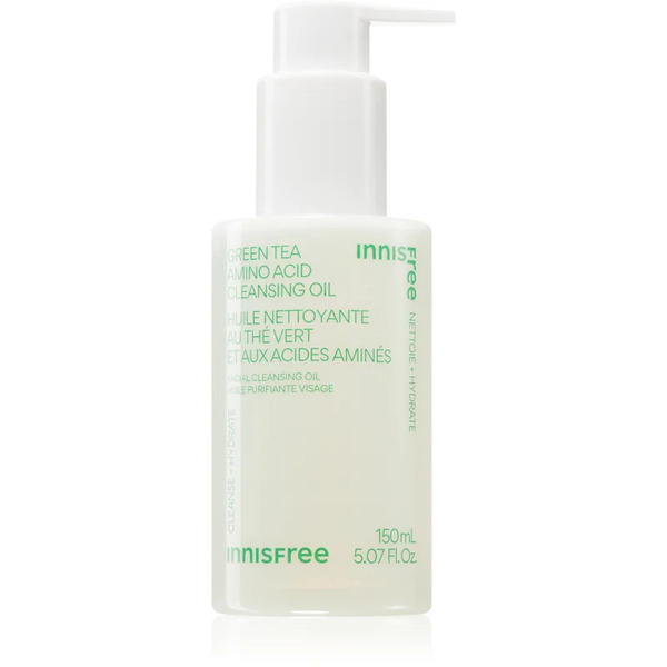  Innisfree Green Tea Amino Acid Cleansing Oil Delikatny Olejek Oczyszczający O Działaniu Nawilżającym 150 Ml 