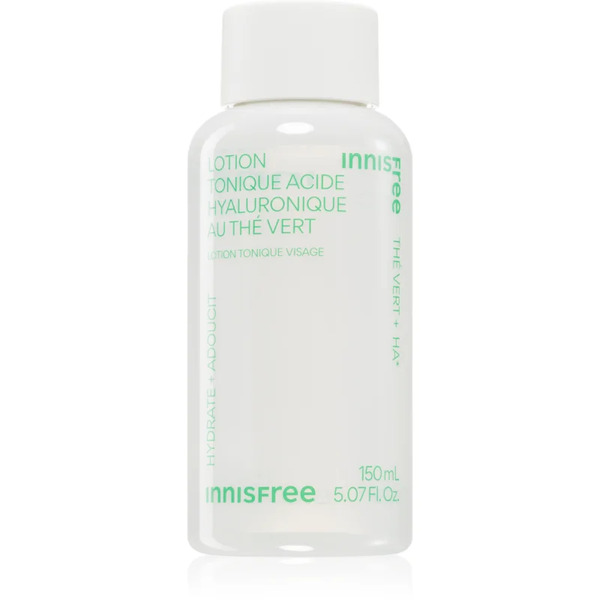  Innisfree Green Tea Hyaluronic Toner Tonik Nawilżający Do Twarzy Do Wzmocnienia Bariery Skórnej 150 Ml 