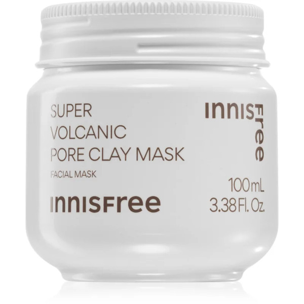  Innisfree Super Volcanic Pore Clay Mask Maska Oczyszczająca Z Glinki Do Wygładzenia Skóry I Zmniejszenia Porów 100 Ml 