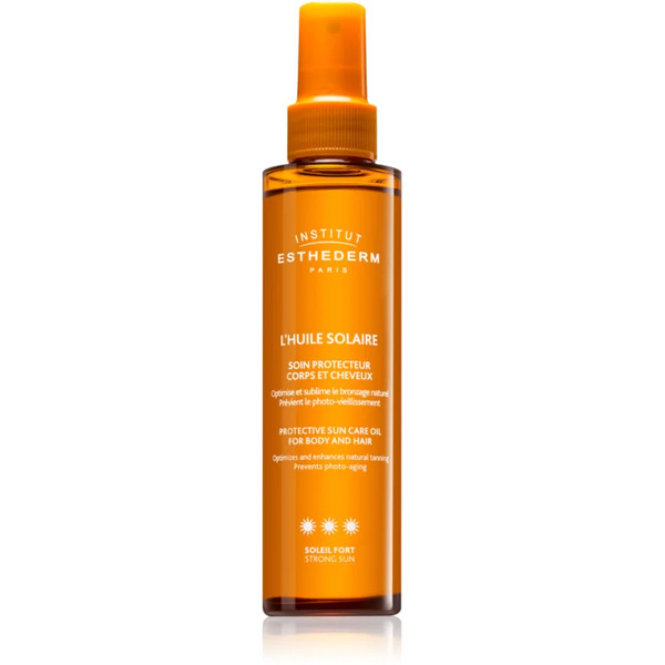  Institut Esthederm Adaptasun Sun Care Oil Extreme Sun Olejek Do Opalania Ciała I Włosów Z Wysoką Ochroną Uv 150 Ml 