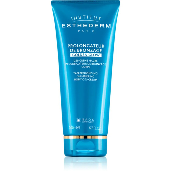  Institut Esthederm Tan Prolonging Golden Glow Rozświetlający żel-krem Służący Przedłużeniu Opalenizny 200 Ml 