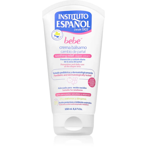 Instituto Español Tubo Crema Balsamo Pañal Linea Bebe Krem Dla Dzieci 150 Ml 