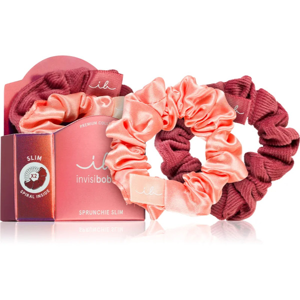  Invisibobble Sprunchie Slim You Make Me Blush Gumki Do Włosów 2 Szt. 
