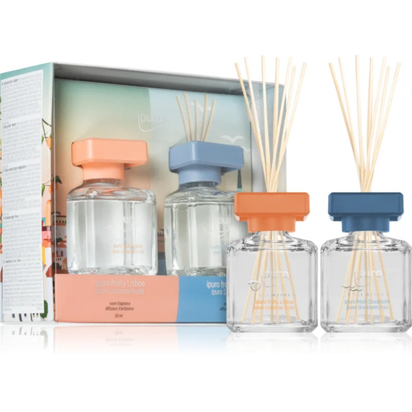  Ipuro Essentials Stockholm & Lisboa Zestaw Upominkowy 2x50 Ml 