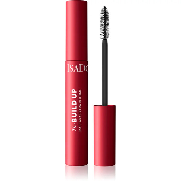  Isadora The Build Up Mascara Extra Volume Tusz Zapewniający Maksymalną Objętość Rzęs Odcień 01 Super Black 10 Ml 