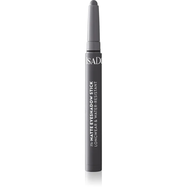  Isadora The Eyeshadow Stick Matte Długotrwałe Cienie Do Powiek W Kredce Z Matowym Wykończeniem Odcień 64 Smoky Grey 1.2 G 