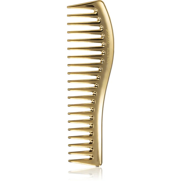  Janeke Gold Line Wavy Comb For Gel Application Grzebień Do Włosów Do Aplikacji Produktów żelowych 18,5 X 5 Cm 1 Szt. 