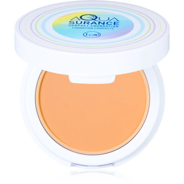  J.cat Beauty Aquasurance Kompaktowy Podkład Pudrowy Zapewniający Krycie Od średniego Do Mocnego Odcień 102a Light Beige 9 G 