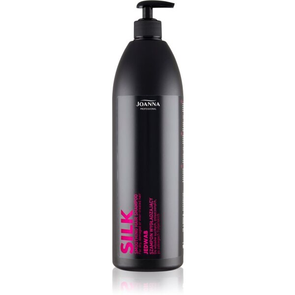  Joanna Professional Silk Szampon Pielęgnujący Do Włosów Suchych, Zniszczonych I Po Zabiegach Chemicznych 1000 Ml 