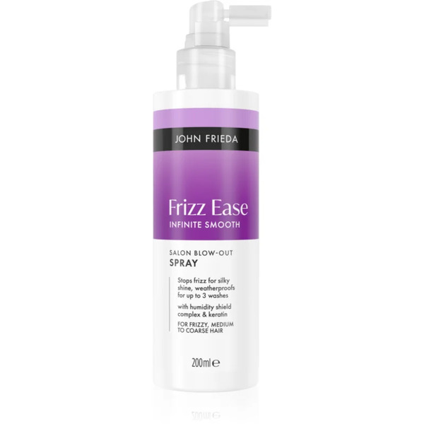  John Frieda Frizz Ease Salon Blow - Out Spray Spray Wygładzający Włosów Przed Wysoką Temperaturą	 200 Ml 