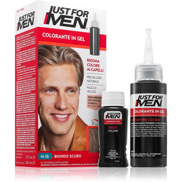  Just For Men Color Kit Tonująca Farba Do Włosów Dla Mężczyzn Odcień H-15 Dark Blond / Lightest Brown 1 Szt. 