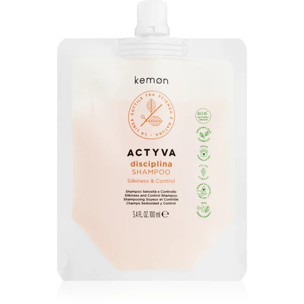  Kemon Group Actyva Disciplina Szampon Regenerująco-nawilżający Do Włosów łamliwych I Matowych 100 Ml 