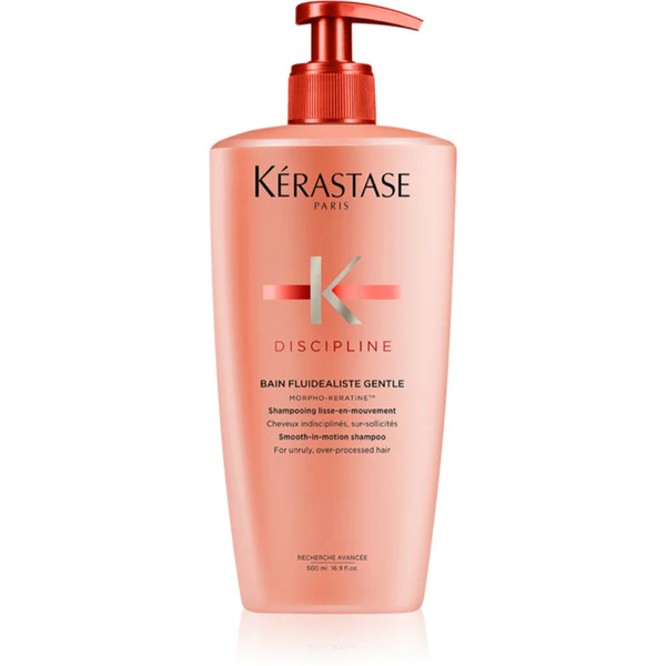  Kérastase Discipline Bain Fluidealiste Gentle Szampon Wygładzający Do Włosów Trudno Poddających Się Stylizacji 500 Ml 