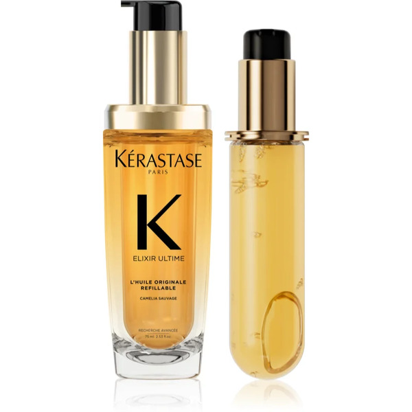  Kérastase Elixir Ultime L'huile Originale Wygodne Opakowanie Do Nabłyszczania I Zmiękczania Włosów 2x75 Ml 