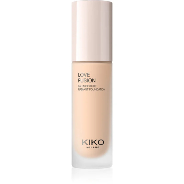  Kiko Milano Love Fusion 24h Moisture Radiant Foundation Długotrwały Podkład W Kremie O Działaniu Nawilżającym Odcień 2.7 Neutral Gold 30 Ml 