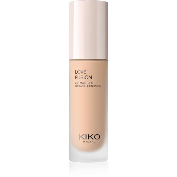 Kiko Milano Love Fusion 24h Moisture Radiant Foundation Długotrwały Podkład W Kremie O Działaniu Nawilżającym Odcień 4 Warm Gold 30 Ml 