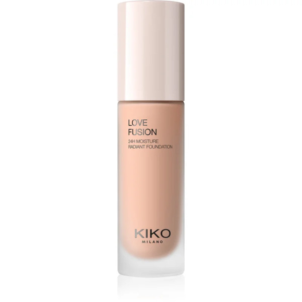  Kiko Milano Love Fusion 24h Moisture Radiant Foundation Długotrwały Podkład W Kremie O Działaniu Nawilżającym Odcień 4 Warm Rose 30 Ml 