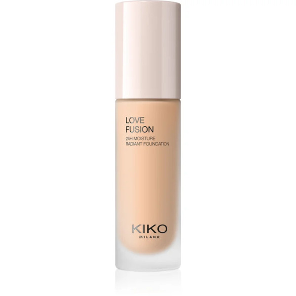  Kiko Milano Love Fusion 24h Moisture Radiant Foundation Długotrwały Podkład W Kremie O Działaniu Nawilżającym Odcień 4 Neutral Gold 30 Ml 
