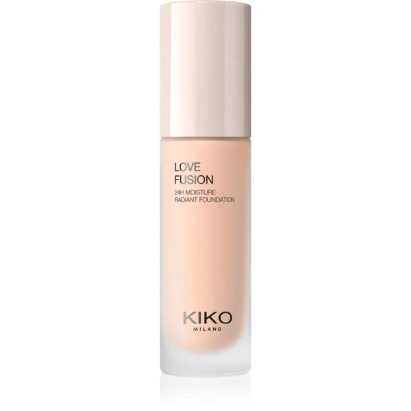  Kiko Milano Love Fusion 24h Moisture Radiant Foundation Długotrwały Podkład W Kremie O Działaniu Nawilżającym Odcień 2 Warm Gold 30 Ml 