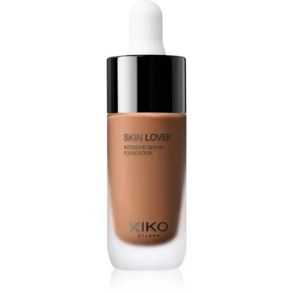  Kiko Milano Skin Lover Intensive Serum Foundation Długotrwały Podkład W Płynie O Działaniu Nawilżającym Odcień 8.5ng Neutral Gold 20 Ml 