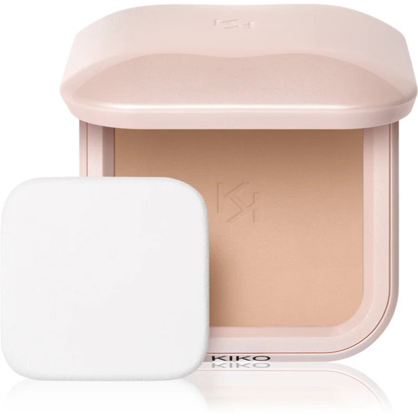  Kiko Milano Skin Lover Refining Face Powder Foundation Kompaktowy Podkład Pudrowy Z Matowym Wykończeniem Odcień 04 Biscuit 10 G 