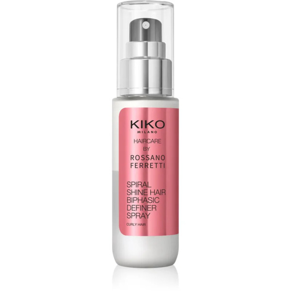  Kiko Milano Spiral Shine Hair Biphasic Definer Spray Odżywka W Sprayu Bez Spłukiwania Do Włosów Kręconych 45 Ml 