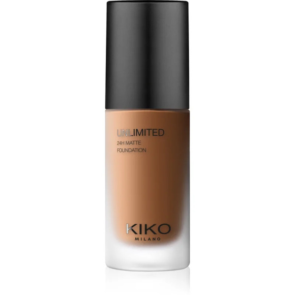  Kiko Milano Unlimited 24h Matte Długotrwały Podkład Matujący Z Kwasem Hialuronowym Odcień 9.5 Wg Warm Gold 30 Ml 