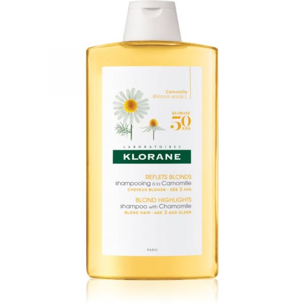  Klorane Chamomile Szampon Do Włosów Blond 400 Ml 