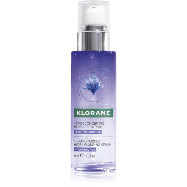  Klorane Cornflower Super-charged Hydra-plumping Serum Aktywne Serum Rozjaśniające I Wygładzające 40 Ml 
