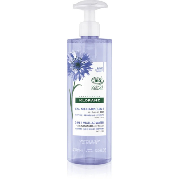  Klorane Cornflower Woda Micelarna 3w1 400 Ml 