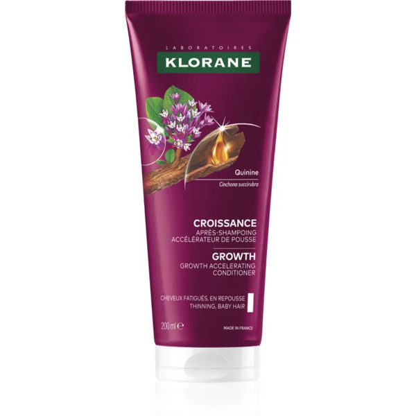  Klorane Quinine Growth Accelerating Conditioner Odżywka Na Porost Włosów I Wzmocnienie Cebulek 200 Ml 