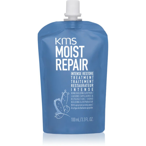  Kms Moist Repair Intense Restore Treatment Intensywna Pielęgnacja Do Włosów Zniszczonych I Farbowanych 100 Ml 