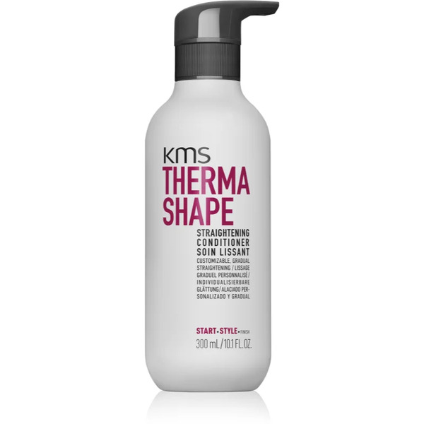  Kms Thermashape Straightening Conditioner Odżywka Głęboko Odżywiająca Do Włosów Zniszczonych Częstym Suszeniem 300 Ml 