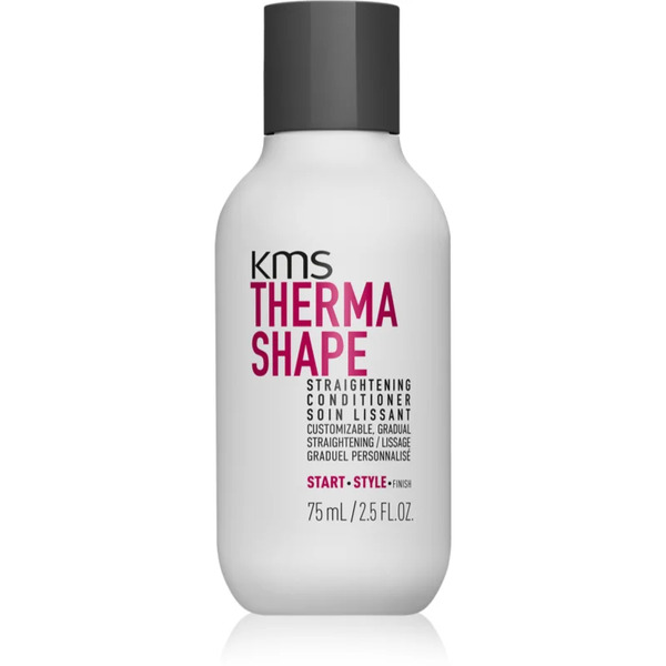  Kms Thermashape Straightening Conditioner Odżywka Głęboko Odżywiająca Do Włosów Zniszczonych Częstym Suszeniem 75 Ml 