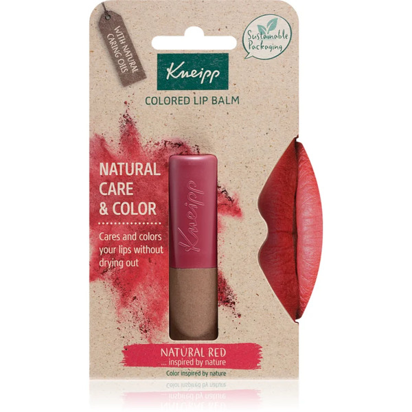 Kneipp Natural Care & Color Tonujący Balsam Do Ust Odcień Natural Red 3.5 G 