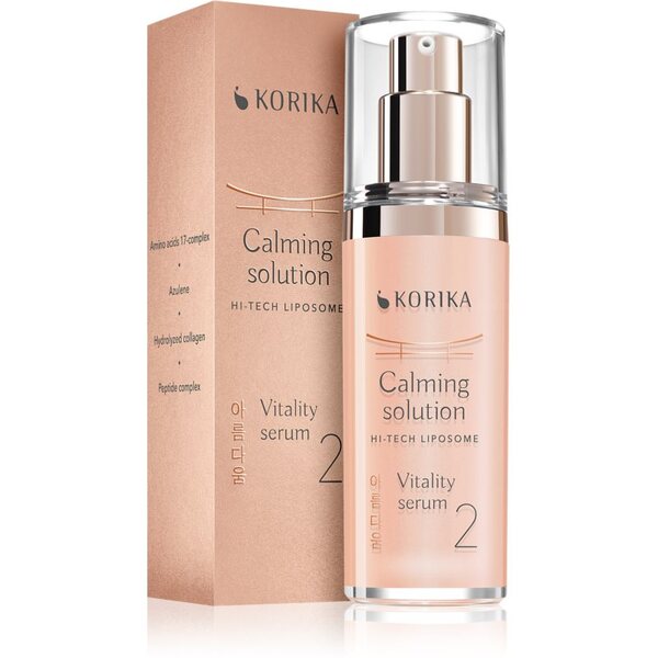  Korika Hi-tech Liposome Calming Solution Vitality Serum Serum łagodzące 30 Ml 