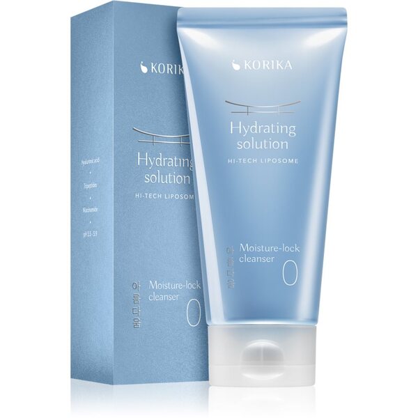  Korika Hi-tech Liposome Hydrating Solution Moisture-lock Cleanser Krem Nawilżająco-oczyszczający 150 Ml 