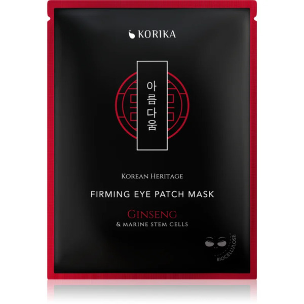  Korika Korean Heritage Ginseng & Marine Stem Cells Firming Eye Patch Mask Maseczka Ujędrniająca Do Okolic Oczu 2 Szt. 