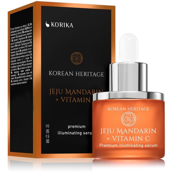 Korika Korean Heritage Jeju Mandarin + Vitamin C Premium Illuminating Serum Serum Do Twarzy (rozświetlający) Z Witaminą C 30 Ml 