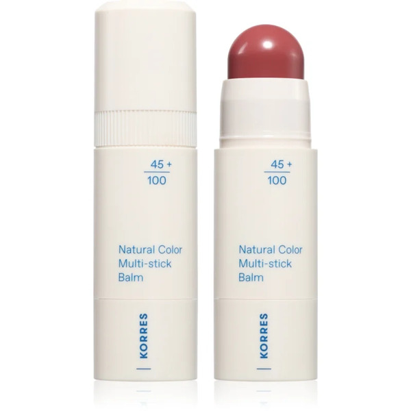  Korres Natural Color Multi-stick Balm Wieofunkcyjny Kosmetyk Do Makijażu Ust I Policzków Odcień Vintage Rose 4.5 G 