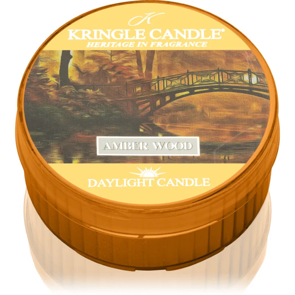  Kringle Candle Amber Wood świeczka Typu Tealight 42 G 