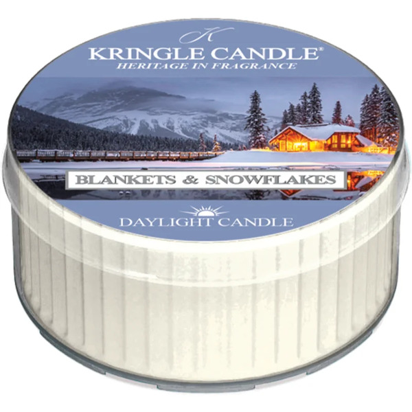  Kringle Candle Blankets & Snowflakes Daylight Dtc świeczka Zapachowa 42 G 