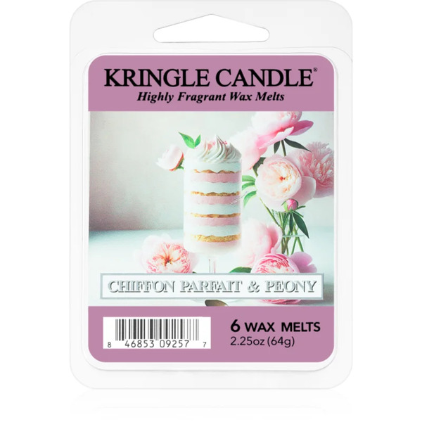  Kringle Candle Chiffon Parfait & Peony Wosk Do Aromaterapii 64 G 