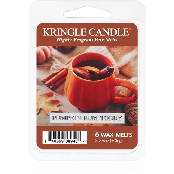  Kringle Candle Pumpkin Rum Toddy Wosk Do Aromaterapii 64 G 