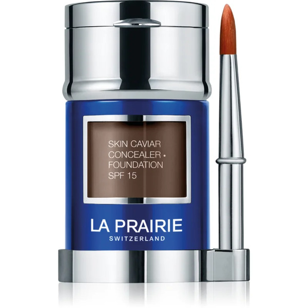  La Prairie Skin Caviar Concealer Foundation Podkład I Korektor Spf 15 Odcień W-80 Warm Chestnut 30 Ml 