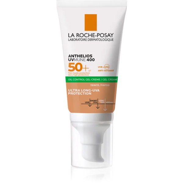  La Roche-posay Anthelios Xl Matujący Barwiący żel-krem Spf 50+ 50 Ml 