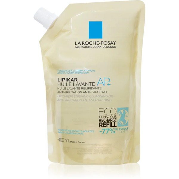  La Roche-posay Lipikar Huile Ap+ Zmiękczający Olejek Oczyszczający Uzupełniający Lipidy, Przeciw Podrażnieniom 400 Ml 